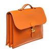 Image 4 : Hermes Orange Sac a Depeches Briefcases