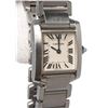 Image 7 : Cartier Silver Tank Francaise Watch