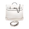 Image 1 : Louis Vuitton White Epi Leather Steamer Shoulder Bag
