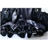 Image 5 : Chanel Black Satin Melrose Cabas Large Tote Bag