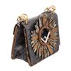 Image 2 : Fendi Black Snakeskin Floral Kan I Accented Micro Bag