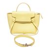 Image 1 : Celine Yellow Leather Micro Belt Bag Tex Shoulder Bag