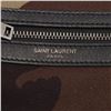 Image 9 : Saint Laurent Green Camo Print Canvas Leather Sacoche Crossbody Bag 581700