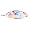 Image 4 : Louis Vuitton White Multicolor Watercolor Monogram Canvas Leather Discovery Bum