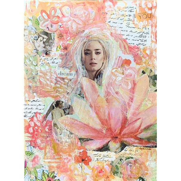 Lotus Collage by Adonna