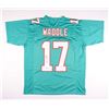 Image 1 : JAYLEN WADDLE SIGNED MIAMI DOLPHINS PRO STYLE FOOTBALL JERSEY (BECKETT COA)