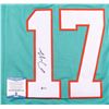 Image 2 : JAYLEN WADDLE SIGNED MIAMI DOLPHINS PRO STYLE FOOTBALL JERSEY (BECKETT COA)