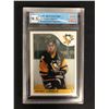 Image 1 : 1985-86 O-PEE-CHEE #9 MARIO LEMIEUX ROOKIE CARD REPRINT (GCG 9.5)