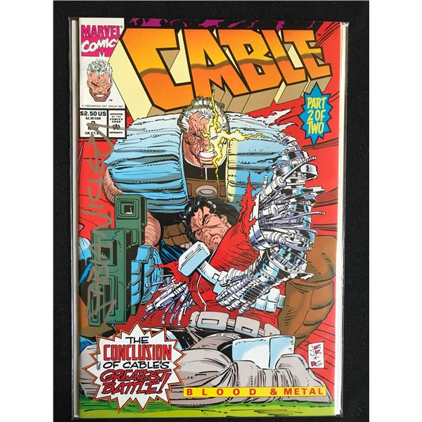 FABIAN NICIEZA SIGNED CABLE NO. 2 (MARVEL COMICS)