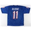 Image 1 : DREW BLEDSOE SIGNED NEW ENGLAND PATRIOTS PRO STYLE JERSEY (BECEKTT COA)