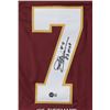 Image 2 : JOE THEISMANN REDSKINS CAREER STATS JERSEY (BECKETT)