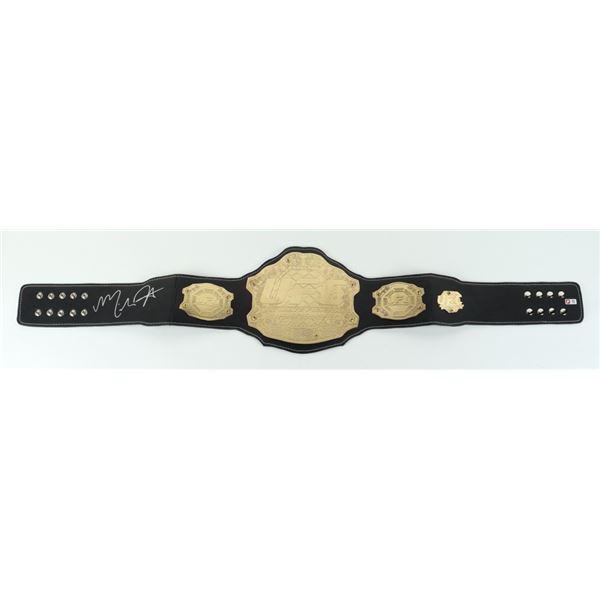 MEISHA TATE SIGNED REPLICA UFC CHAMPIONSHIP BELT (COA)