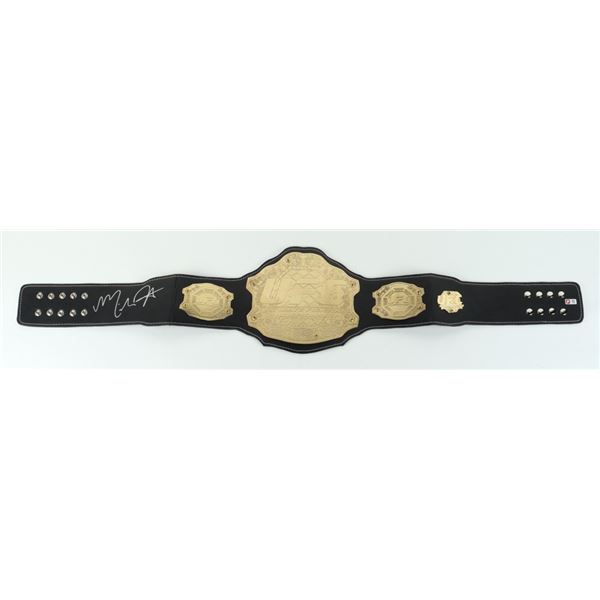 MEISHA TATE SIGNED REPLICA UFC CHAMPIONSHIP BELT (COA)