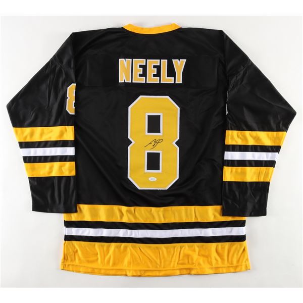 CAM NEELY SIGNED BOSTON BRUINS PRO STYLE HOCKEY JERSEY (JSA COA)