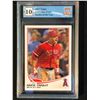 Image 1 : 2013 TOPPS NO. 338 MIKE TROUT ROOKIE OF THE YEAR (GCG 10)