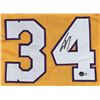 Image 2 : SHAQUILLE O'NEAL SIGNED LOS ANGELES LAKERS PRO STYLE BASKETBALL JERSEY (BECKETT COA)