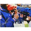 Image 2 : MIKE TYSON, DOC GOODEN AND DARRYL STRAWBERRY SIGNED 16X20 PHOTO (FITTERMAN COA)