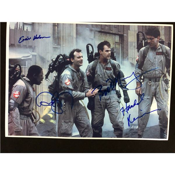 GHOSTBUSTERS MULTI-SIGNED 8X10 PHOTO (RA COA)