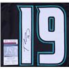 Image 2 : TROY TERRY SIGNED ANAHEIM DUCKS PRO STYLE HOCKEY JERSEY (JSA COA)