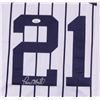 Image 2 : PAUL O'NEILL SIGNED NEW YORK YANKEES PRO STYLE BASEBALL JERSEY (JSA COA)