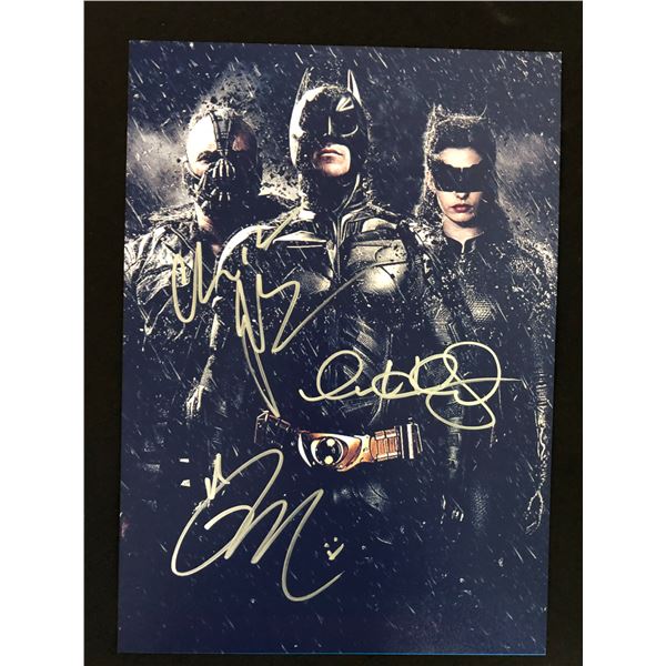 BATMAN MULTI-SIGNED 8X10 PHOTO (RA COA)