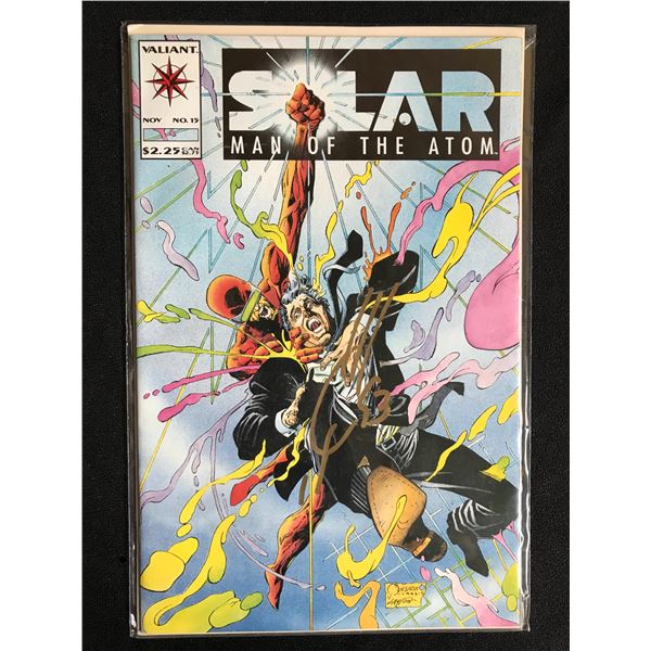 ARTIST SIGNED SOLAR: MAN OF THE ATOM NO. 15 (VALIANT COMICS)