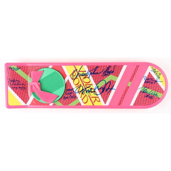 Cast Signed Including  Lloyd & Michael J. Fox Signed "Back To The Future" Hoverboard (Autograph COA)