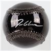Image 1 : Tom Glavine Signed National Baseball Hall of Fame Logo Black Chrome Baseball (Radtke)