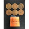 Image 1 : 6 E.R CORONATA COINS