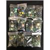 Image 1 : ASSORTED VINTAGE MARBLES LOT
