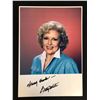 Image 1 : BETTY WHITE SIGNED 8X10 PHOTO (RA COA)