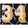 Image 2 : SHAQUILLE ONEAL SIGNED L.A LAKERS MITCHELL AND NESS THROWBACK (JSA COA)