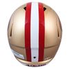 Image 2 : FRANK GORE SIGNED 49ers FULL-SIZE SPEED REP HELMET (BECKETT COA)