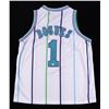 Image 1 : MUGSY BOGUES SIGNED HORNETS PRO STYLE JERSEY (PSA COA)