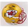 Image 1 : Tyreek Hill Signed Chiefs Full-Size Flash Alternate Speed Helmet (Beckett)