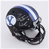 Image 1 : ZACH WILSON SIGNED BYU FULL-SIZE REPLICA FOOTBALL HELMET (BECKETT COA)