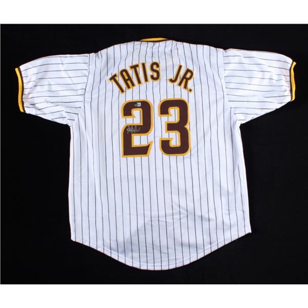 FERNANADO TATIS JR SIGNED PADRES PRO STYLE JERSEY (BECKETT COA)