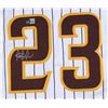 Image 2 : FERNANADO TATIS JR SIGNED PADRES PRO STYLE JERSEY (BECKETT COA)
