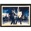 Image 1 : JOHN TRAVOLTA AND UMA THURMAN DUAL-SIGNED 8X10 PHOTO (RA COA)
