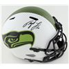 Image 1 : TYLER LOCKETT SIGNED SEATTLE SEAHAWKS FULL SIZE LUNAR ECLIPSE (BECKETT COA)