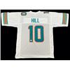 Image 1 : TYREEK HILL SIGNED DOLPHINS PRO STYLE JERSEY (BECKETT COA)