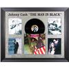 Image 1 : JOHNNY CASH SIGNED ALBUM COVER FRAMED DISPLAY (JSA LOA)