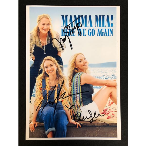 MAMA MIA MULTI-SIGNED 8X10 PHOTO (RA COA)