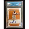 Image 1 : 2019 NATIONAL TREASURES NO.111 GRANT WILLIAMS AUTHENTIC AUTO 15/99 (GCG 9.5)