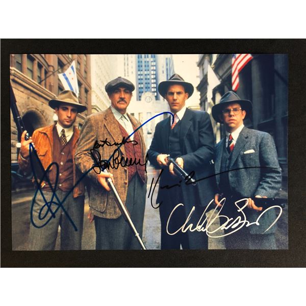 THE UNTOUCHABLES CAST SIGNED 8 X 10 (RA COA)