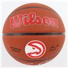 Image 2 : Dominique Wilkins Signed Hawks Logo NBA Game Ball Series Basketball (Schwartz)