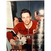 Image 2 : JEAN BELIVEAU SIGNED FRAMED 8X10 PHOTO (COA)