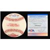Image 2 : NOLAN RYAN SIGNED RAWLINGS BASEBALL (PSA COA)
