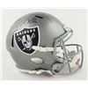 Image 1 : DAVANTE ADAMS SIGNED RAIDERS FULL-SIZE SPEED REP HELMET (BECKETT COA)