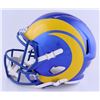 Image 3 : COOPER KUPP SIGNED LA RAMS FULL-SIZE SPEED REP HELMET (FANATICS COA)
